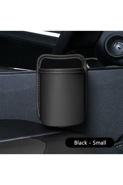 Black-Small SEAMETAL Car Seat Back Organizer Pu Leather Waterproof Wear-Resistant Storage Bag Univer