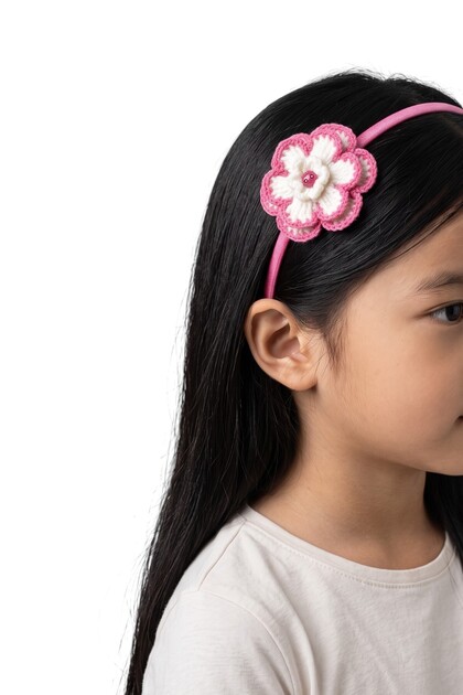 Sparkly Rope Braided Flower Hair Crown Set of 2 Children's Crown