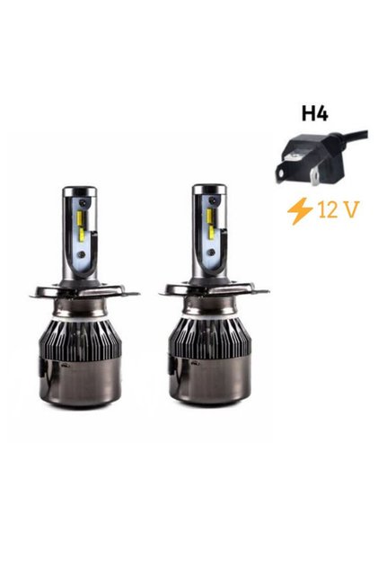 Led Far Ampulü Çift Renk Sarı/Beyaz H4-36W-4800LM-12V / LAAM492-1