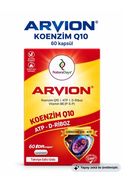 ARVION KOENZIM Q10 60 KAPSÜL