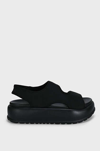 Trend Aurora New Kadın Günlük Sandalet Full Black