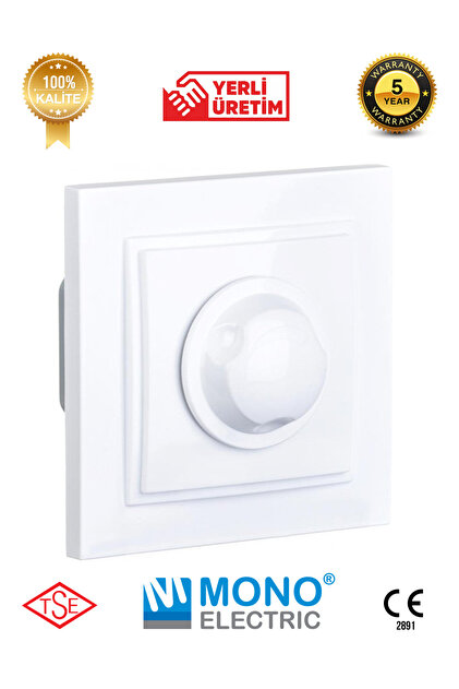 Beyaz Dimmer 800 W Mono Despina Çerçeve Dahil