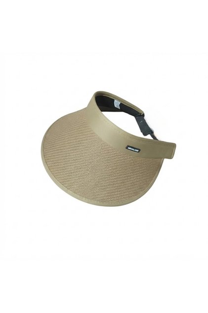 Women's Straw Visor Hat | Sunscreen Adjustable Overhead Visor for Umrah and Hajj