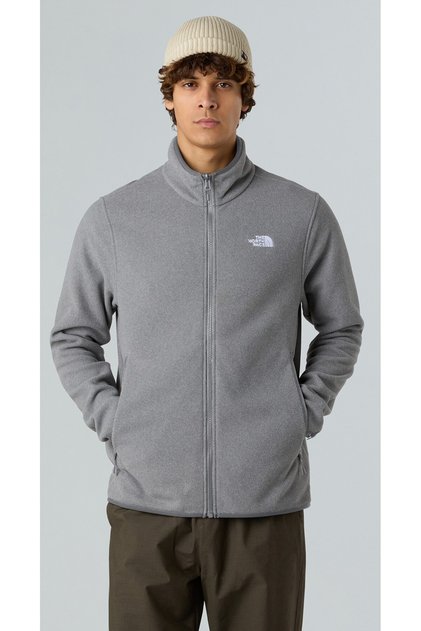 M Glacier Fleece Jacket Men's Outdoor Polar Jacket Nf0A8D0Rcqi1 Gray