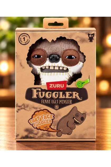 Fuggler Fart Face Series 1 Komik Çirkin 22 Cm Sesli Hareket Sensörlü Peluş