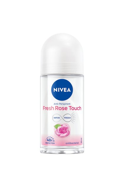 Fresh Rose Touch Antiperspirant Roll-On 48h, 50 ml