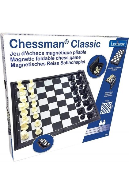 Set de șah magnetic pliabil clasic Chessman