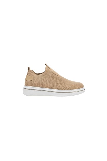 LP 1111 BEJ TRİKO- BEYAZ TABAN ERKEK SNEAKERS