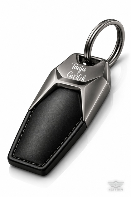 Hediyelik Business Kalite Kişiye Özel Isim Baskılı Suni Deri Premium Metal Anahtarlık, Araç Oto Ev Öğretmenler Günü Hediyesi