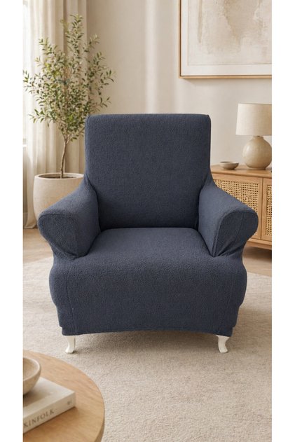 Jacquard Single Sofa Cover Armchair Seat Cover