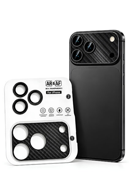 iPhone 18 Pro Compatible Ultra Thin Full Coverage Sapphire Camera Lens Protector Ar/Af Glass
