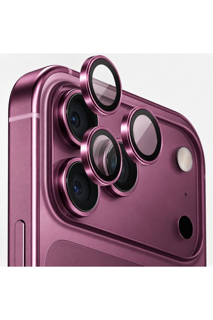 Cl-07 Sapphire Camera Lens Protector Compatible with iPhone 18 Pro Max, Easy to Install Camera Protection Purple