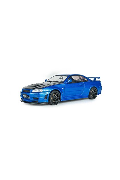 Model auto NISSAN SKYLINE GT-R (R34) Z-TUNE 1998 BAYSIDE BLUE 1/43