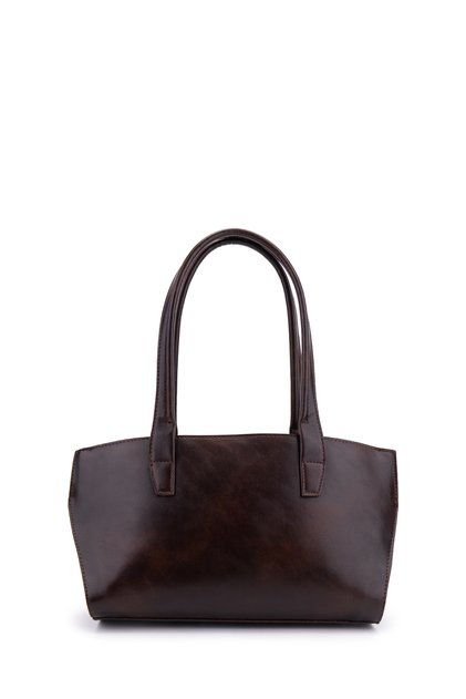 Baguette Form Faux Leather Clark Women's Shoulder Bag