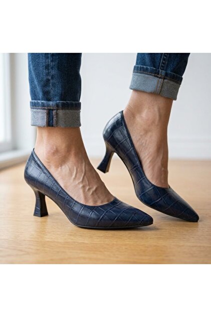 Women's Pointed Toe 5 cm Thin Heel Stiletto Shoes