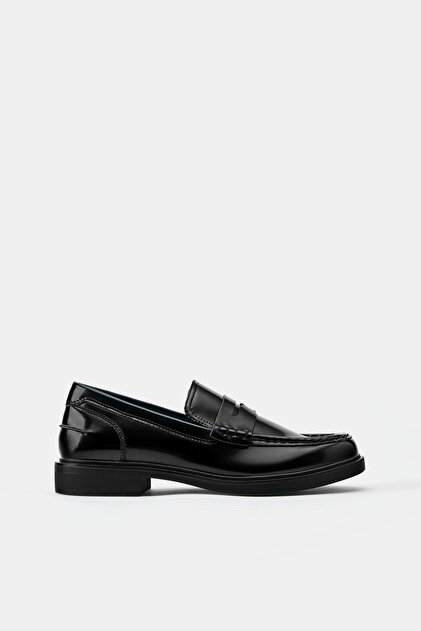 Casual süet mokasen