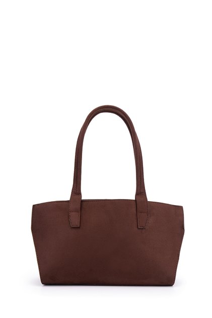 Baguette Form Suede Clark Women's Shoulder Bag