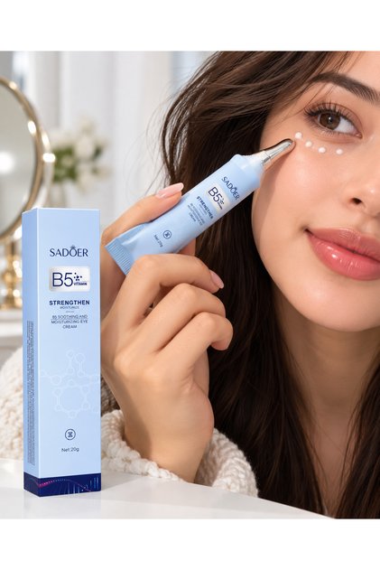 SADOER B5 Vitamin Strengthen & Moisturize Eye Cream كريم مخصص للعناية بالمنطقة الحساسة حول
