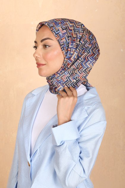 Soft Pamuk Eşarp Saks
