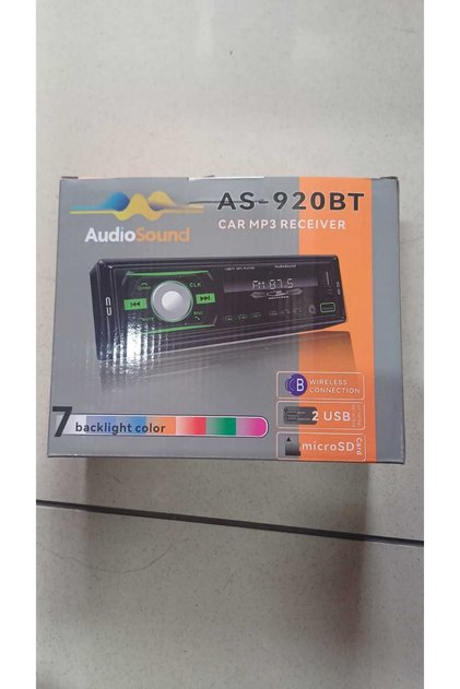 As-920 çift usb araba teyp radyo bluetooth usb aux 4×60
