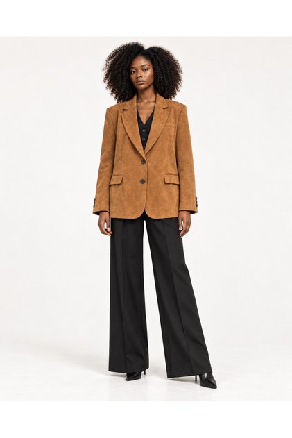 Camel Süet Blazer