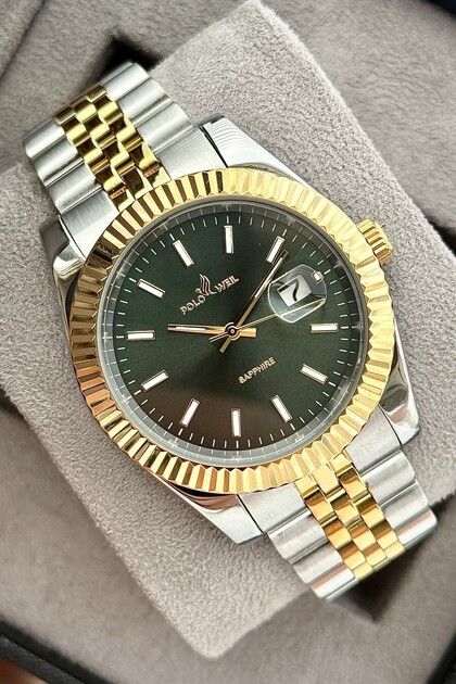 Pl003M Men's Wristwatch with Steel Strap