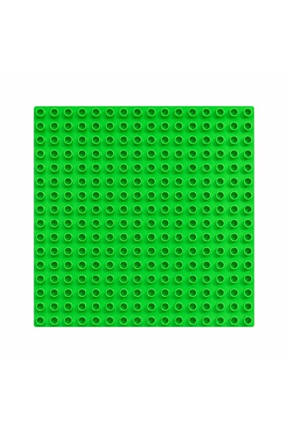 Lego Large Piece Duplo Compatible Block Brick Green 15X15 Dots 24X24 cm Floor Base Plate Baseplate