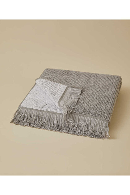 Plush Towel Gray-30 X 50 cm