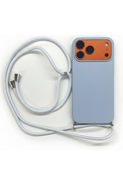 Viper Adjustable Neck and Crossbody Strap Drawstring Hands-Free Protective Case Compatible with iPhone 18 Pro Max Baby Blue