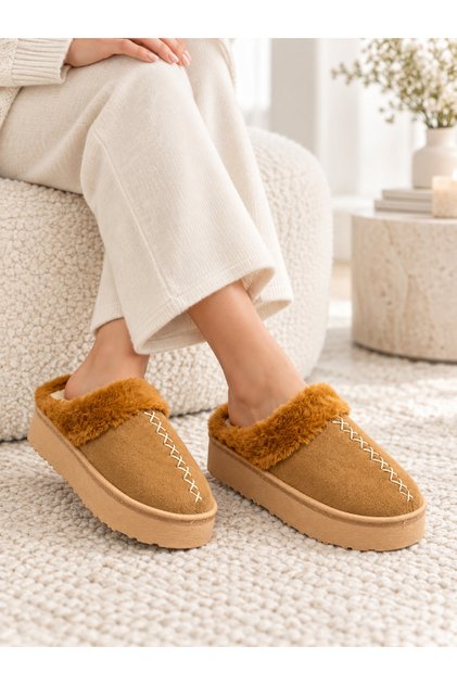 Women's Fur-Lined House Slippers, Plush, Soft, Orthopedic, Comfortable, Gift Bundle, Dowry, Guest House Slippers