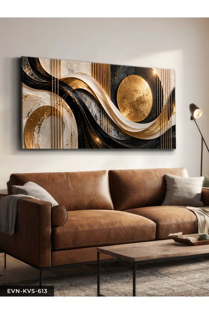 Geometric Patterns and Modern Art One Piece Unilluminated Canvas - Canvas Painting