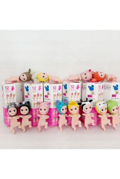 1pcs Blind Box Animal 20N2D Sonny Hippers Series Mini Figures Dreaming Animal Vegetable Ocean Series