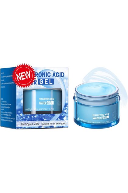 Hydro Boost Hyaluronic Acid Moisturizing Water Gel, Face Moisturizer For Oil Skin, Hyaluronic Acid Formula Combined With Water,Lightweight and Long-lasting Hydration-1.76Oz (Water Gel)
