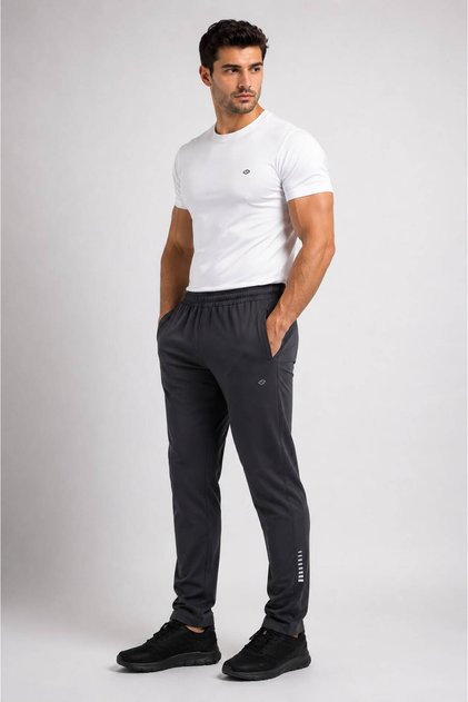 Dalgıç Kumaş Anthracite Men's Sweatpants - 2243-06