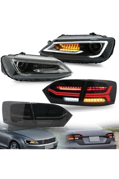 VW JETTA 2011-2014 AUDİ DİZAYN LEDLİ ARKA STOP -ÖN FAR