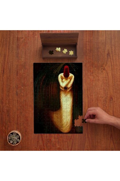 Dervish - Sufism Design 240 Piece Wooden Puzzle in Wooden Box Pd00468