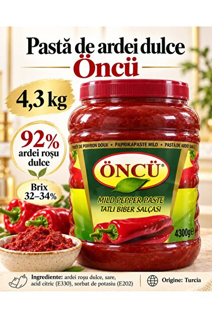 Pastă de ardei dulce , 4,3 kg