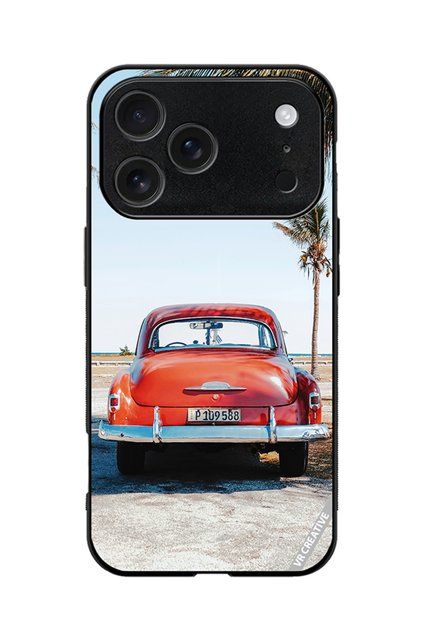 Protective Case Cover For Apple iPhone 18 Pro Max Vintage Summerside Design Multicolour