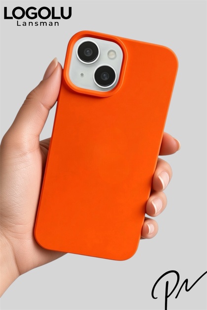 iPhone 15 Compatible Case Launch Soft Soft Velvet Silicone Cover with Logo