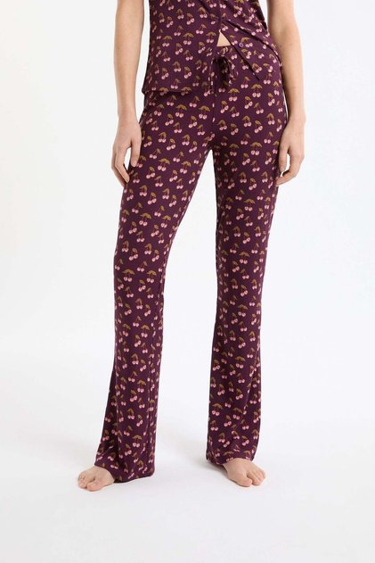 Cherry Print Pajama Pants