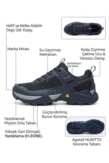 OUTDOOR WATERPROOF SU GEÇİRMEZ YÜRÜYÜŞ AYAKKABISI