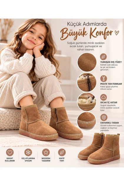 Children's Soft Fabric Boots