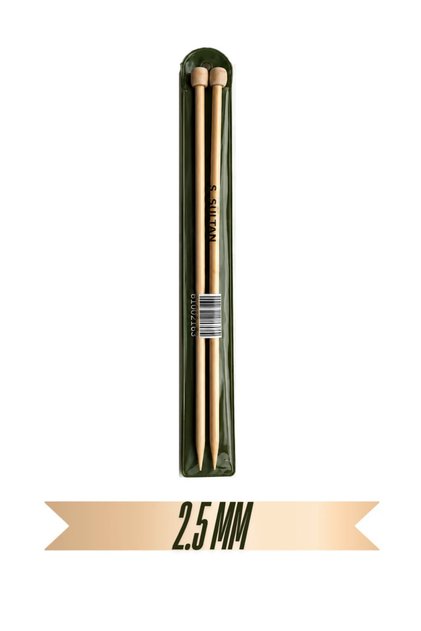 Sultan Bambu Örgü Şişi 35 CM No: 2,5 mm