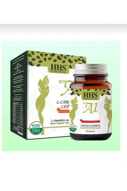 NEW A1 L-Carntine Lepdium 30 Kapsül Şişe