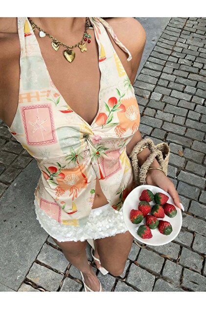 Top, mix culori