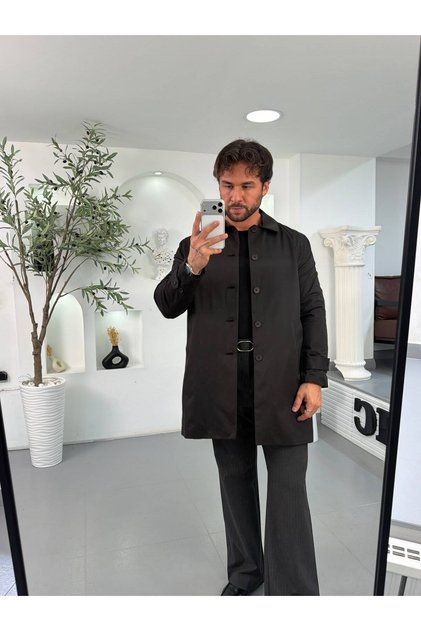 GG Model Regular Kalıp Basic Trençkot