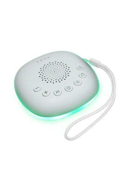 Dispozitiv compact cu sunete albe si lumina pentru bebelusi, 20 melodii si sunete linistitoare, temp