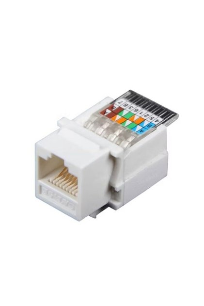 RJ45 CAT5e Keystone Ethernet Soketi