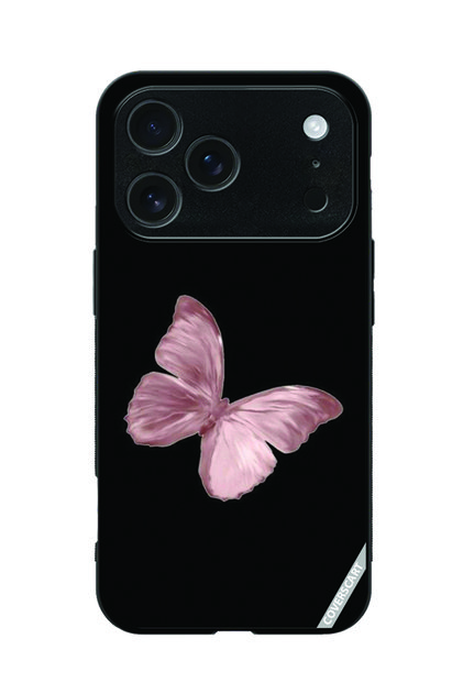 Protective Case Cover for Apple iPhone 18 Pro Max Pink Butterfly Design Multicolor