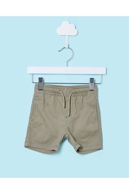 Infant Boys Olive Shorts